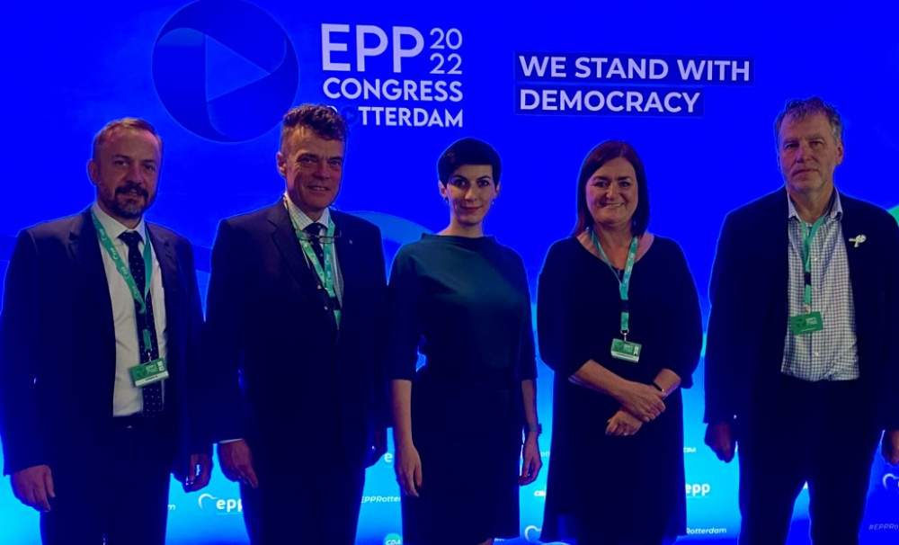 TOP 09 delegates elected new EPP leadership in Rotterdam